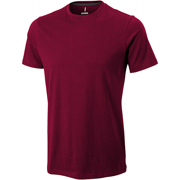 Elevate Nanaimo T-shirt med kort ärm för män XS Burgundy Burgundy XS