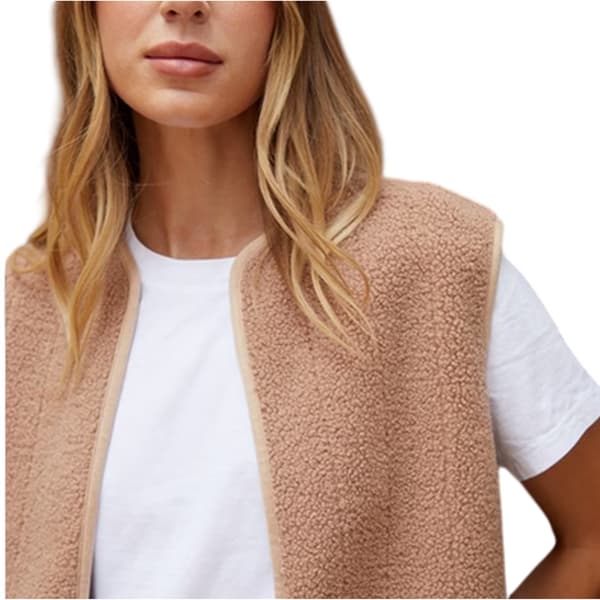 Threadbare Dam Niya Borg Lättviktsväst 10 UK Mauve Mauve 10 UK
