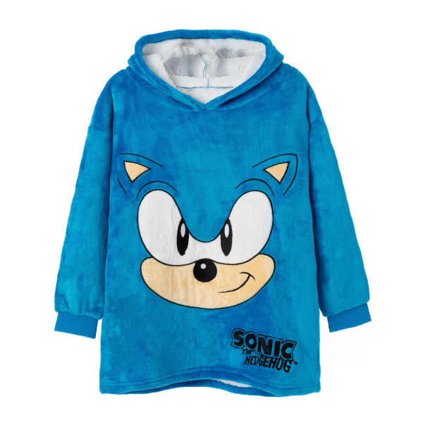 Sonic The Hedgehog Boys Huvtröja filt i fleece One Size B Blue One Size
