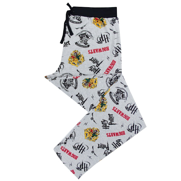 Harry Potter Herr Hogwarts Crest Lounge Byxor S Grå/Svart Grey/Black S