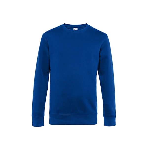 B&C Herr King Crew Neck Tröja L Royal Blue Royal Blue L