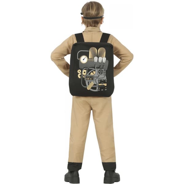 Fiestas Guirca Barn/Barn Phantom Hunter Kostymset 7-9 år Black/Beige 7-9 Years