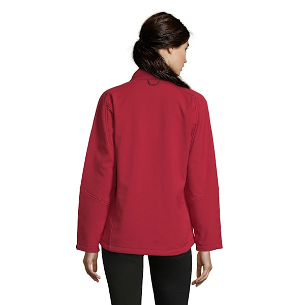 SOLS Dam/Dam Roxy Soft Shell Jacka (Andningsbar, Vindtät Och Vattenavvisande) Red L
