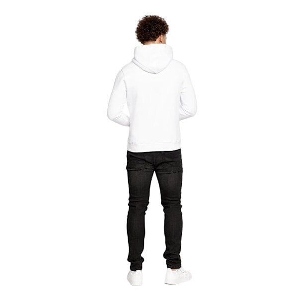 Crosshatch Englow Hoodie för män (2-pack) M Svart/Vit Black/White M
