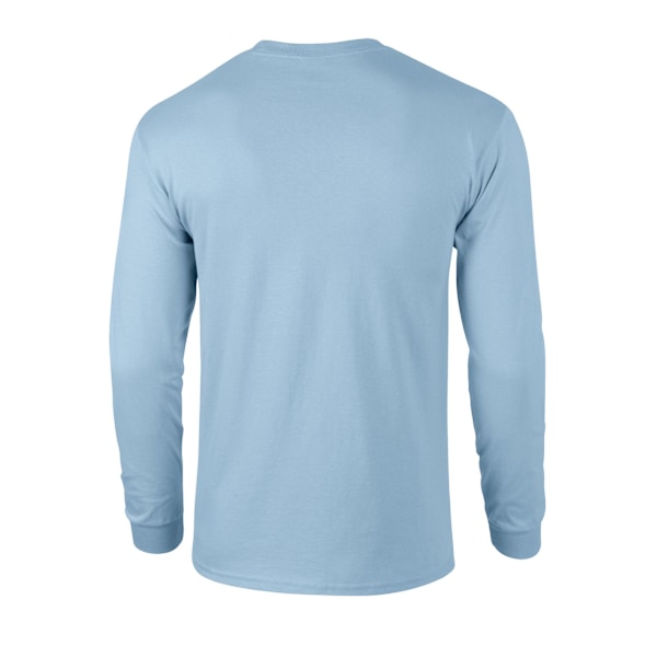 Gildan Unisex Vuxen Ultra Plain Bomull Långärmad T-shirt M L Light Blue M