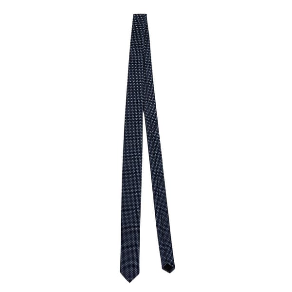 Boss Slips med geometriskt mönster i mikrofiber, en storlek, mörkblå Dark Blue One Size