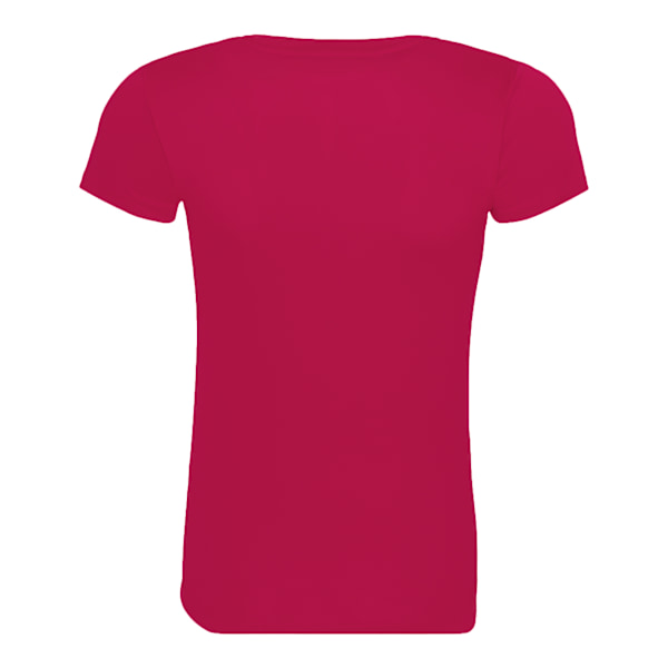 AWDis Just Cool Dam/Dam Sports Plain T-Shirt S Hot Pink Hot Pink S