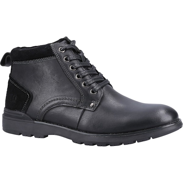 Hush Puppies Herr Dean Läderstövlar 11 UK Svart Black 11 UK