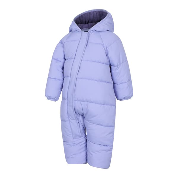 Mountain Warehouse Barn/Barn The Frosty Junior Babysuit 2- Lilac 2-3 Years