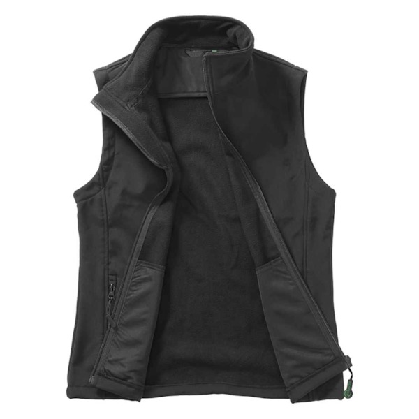 Result Core Printable Soft Shell Bodywarmer 4XL Svart Black 4XL