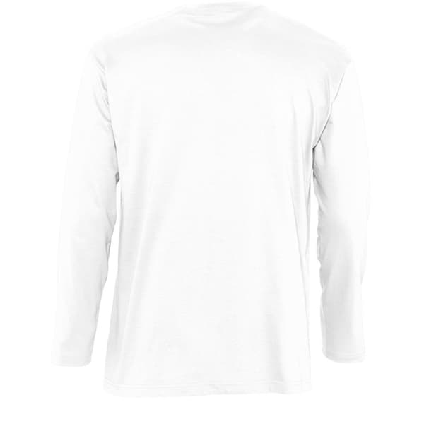 SOLS Herr Monarch Långärmad T-shirt M Vit White M
