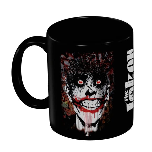 Batman Joker Smile Mugg One Size Svart Black One Size