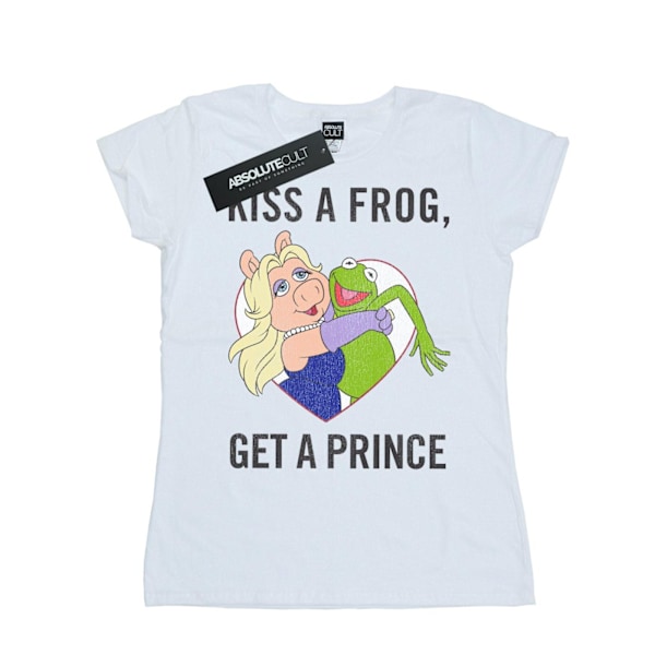 Disney Dam/Damer The Muppets Kiss A Frog Bomull T-shirt M W White M