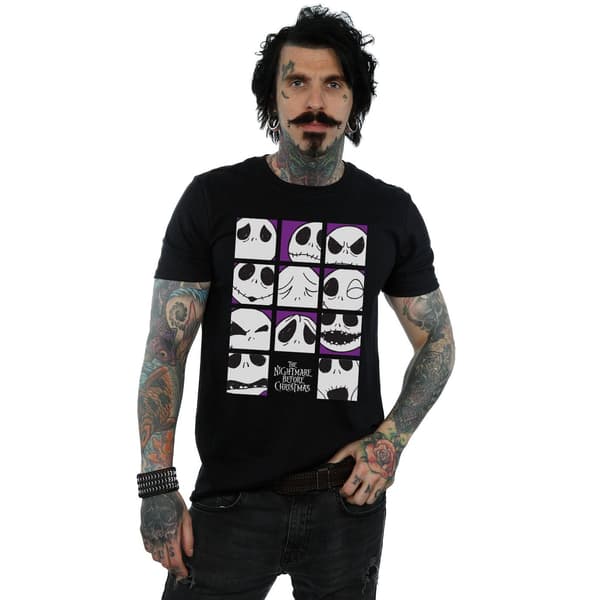 Disney Herr Nightmare Before Christmas Many Faces Of Jack Squar Black M