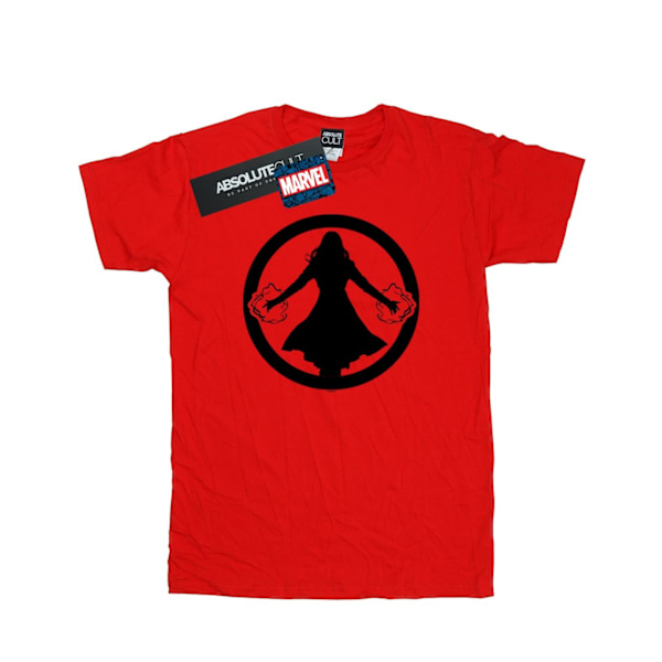 Marvel Boys Scarlet Witch Symbol T-Shirt 3-4 år Röd Red 3-4 Years