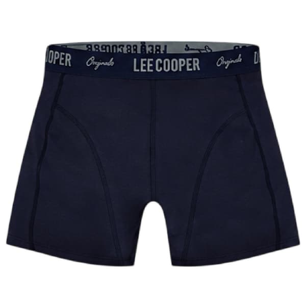 Lee Cooper Boxertrosor för män (5-pack) M Svart/Marinblå/Gråmelerad Black/Navy/Grey Marl M