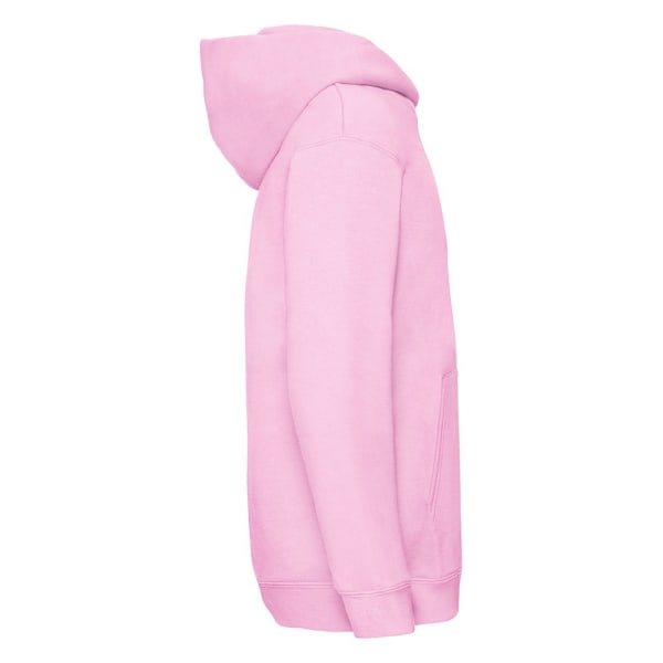 Fruit of the Loom Barn/Barn Premium Hooded Sweatshirt 5-6 Light Pink 5-6 Years