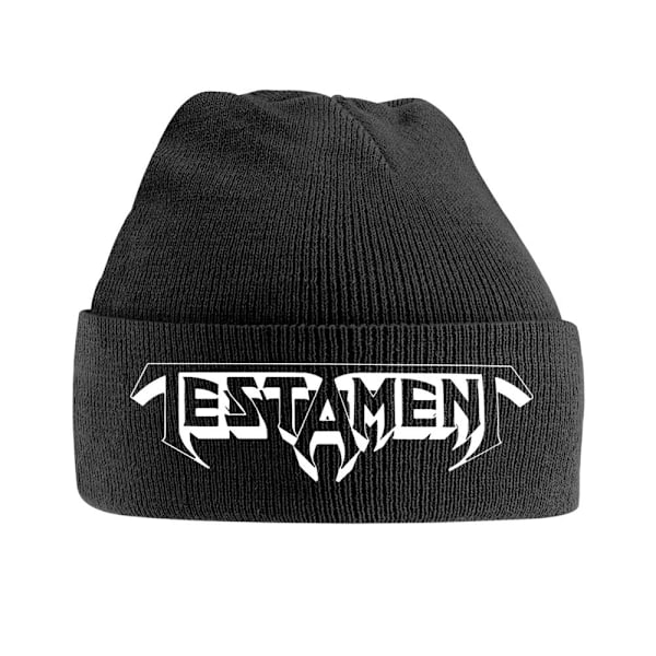 Testament Beanie One Size Svart Black One Size