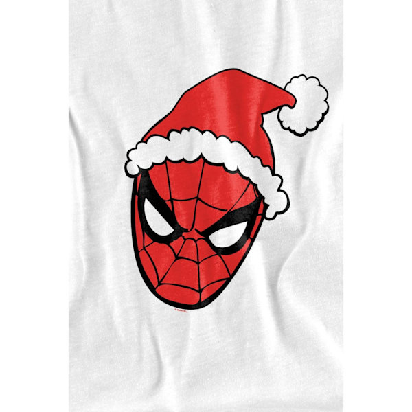 Spider-Man Herr Tomteluva T-Shirt XXL Vit White XXL