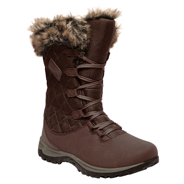 Regatta Great Outdoors Dam/Kvinnor Newley Faux Fur Trim Therm Chestnut 6 UK