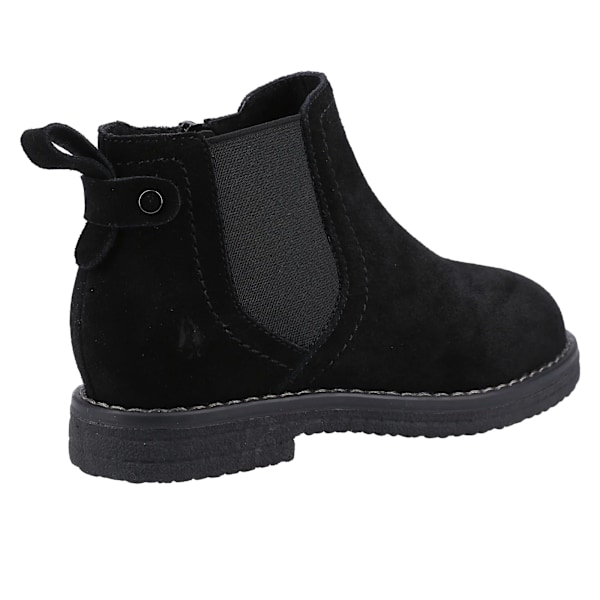 Hush Puppies Girls Mini Maddy Suede Ankle Boots 1 UK Svart Black 1 UK