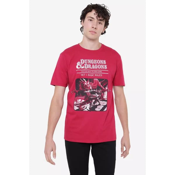 Dungeons & Dragons Herr Basic Rules Box T-Shirt S Cardinal Red Cardinal Red S