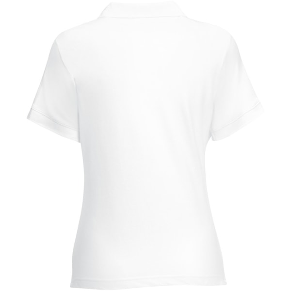 Fruit Of The Loom Dam/Dam Lady Fit Kortärmad Polotröja White S