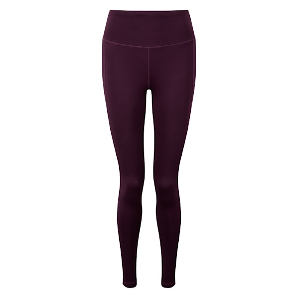 Tri Dri Dam/Damer Performance Space Dye Leggings L Mulberry Mulberry L