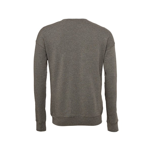 Bella + Canvas Unisex Vuxen Fleece Drop Shoulder Sweatshirt XS Grey Heather XS