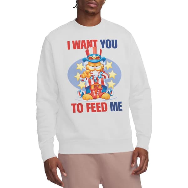 Garfield Unisex Vuxen I Want You Tröja S Vit White S