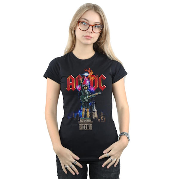 AC/DC Dam/Dam Angus NYC Bomull T-shirt L Svart Black L