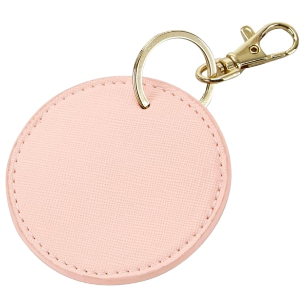 Bagbase Boutique Circular Key Clip One Size Soft Pink Soft Pink One Size