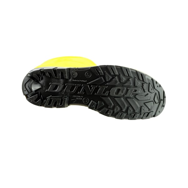 Dunlop Devon Unisex Gula Säkerhetsstövlar 37 EUR Gul Yellow/Black 37 EUR