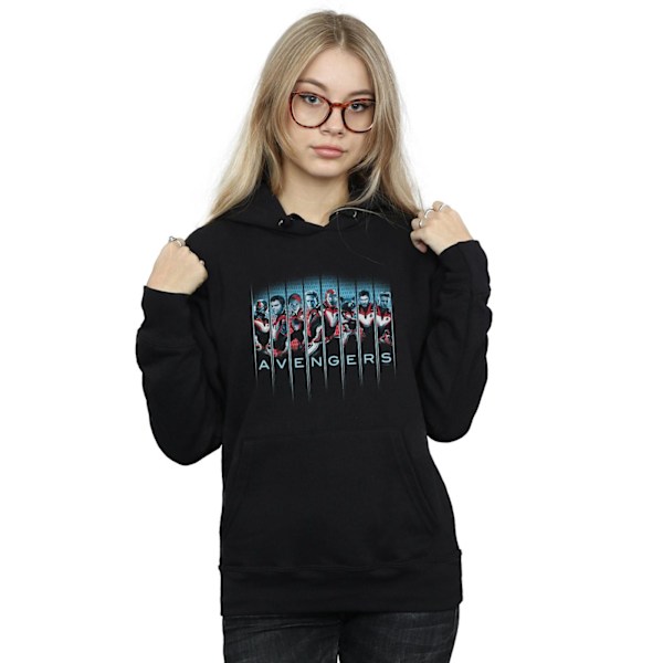 Marvel Womens/Ladies Avengers Endgame Team Tech Assemble Hoodie Black XXL