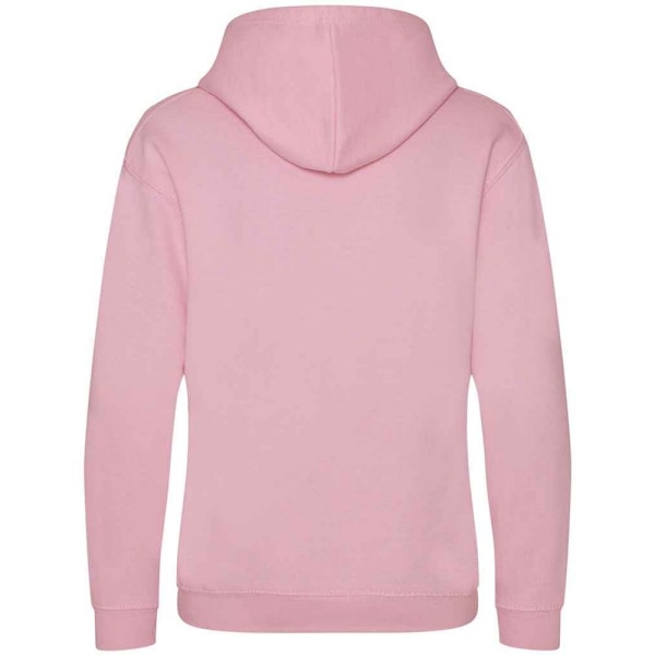 Awdis Barn/Barn Varsity Hoodie 7-8 År Baby Rosa/Arktisk Vit Baby Pink/Arctic White 7-8 Years