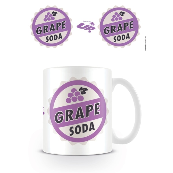 Up Grape Soda Mug One Size Vit/Lila White/Purple One Size