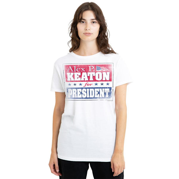 Family Ties Unisex Vuxen Alex for President T-Shirt XXL Vit White XXL