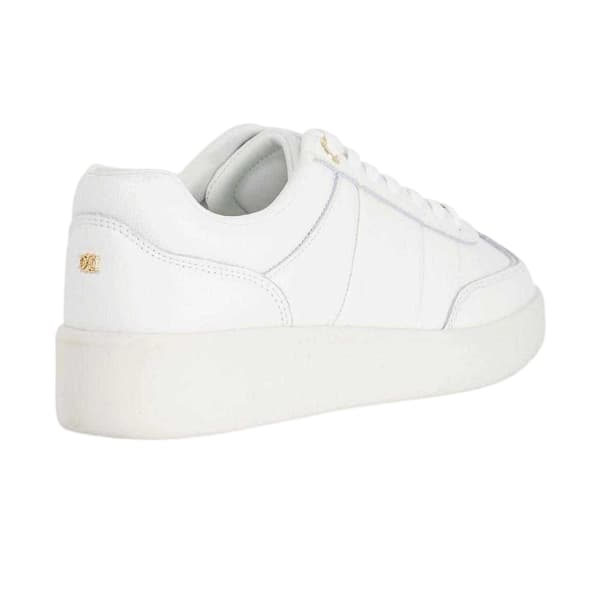 Dune London Dam/Kvinnor Enticing Flatform-sneakers i läder 5 White 5 UK