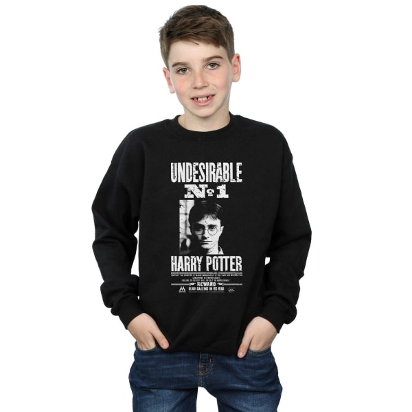 Harry Potter Boys Undesirable No. 1 Sweatshirt 12-13 år Svart Black 12-13 Years
