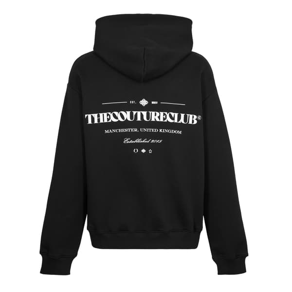 Couture Club Herr Copyright Pullover Hoodie L Svart Black L