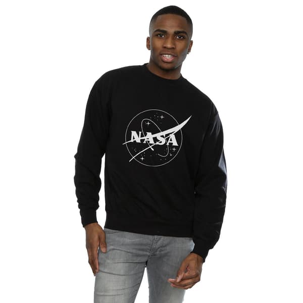 NASA Classic Insignia Logo Sweatshirt M Svart Black M