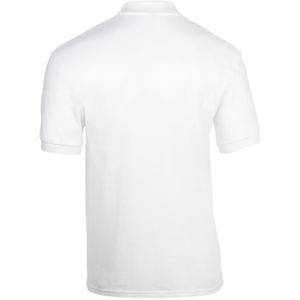 Gildan Adult DryBlend Jersey Kortärmad Poloskjorta 3XL Vit White 3XL