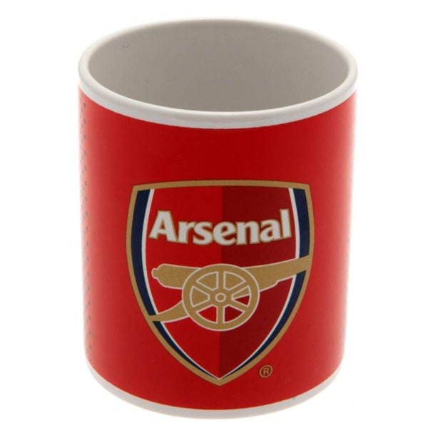 Arsenal FC Official Football Fade Design Mugg One Size Röd/Blå/ Red/Blue/White One Size