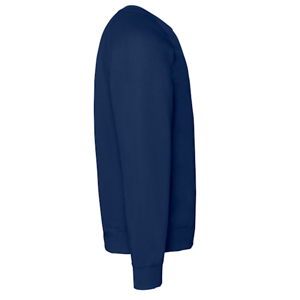 Fruit Of The Loom Herrarnas Klassiska Raglansweatshirt L Marinblå Navy L