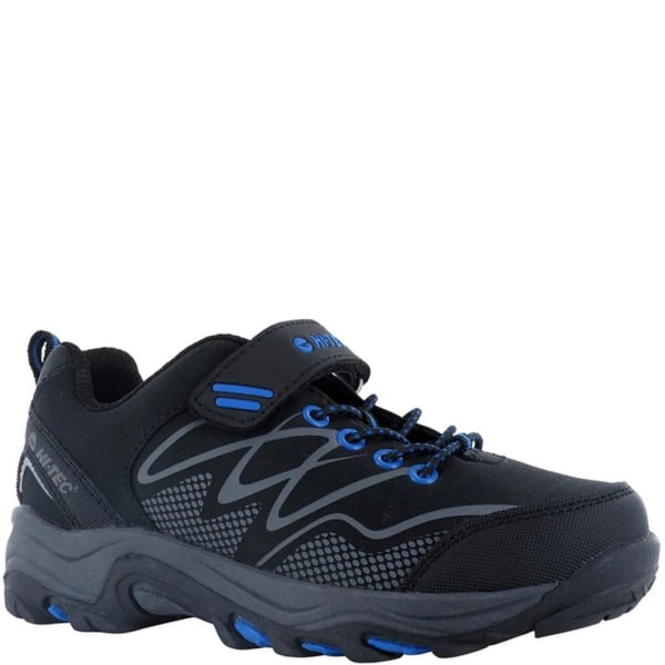 Hi-Tec Boys Blackout Low Cut Walking Shoes 13 UK Child Black/Bl Black/Blue 13 UK Child