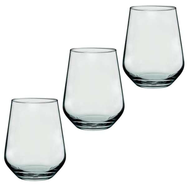 Pasabahce Allegra 425ml Glas (3-pack) One Size Klar Clear One Size