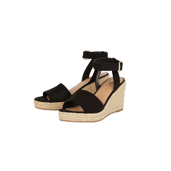 Dorothy Perkins Dam/Damer Rebekah Peep Toe Wedge 8 UK Svart Black 8 UK