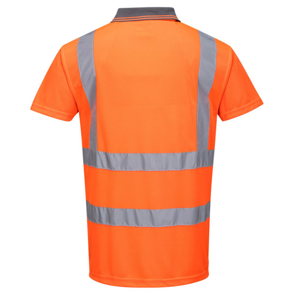Portwest Hi-Vis Säkerhets Poloskjorta L Orange Orange L