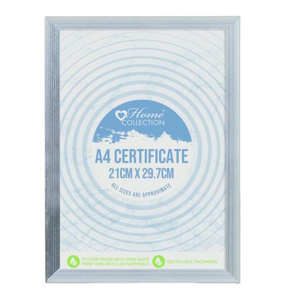 IG Design Cambridge Glas Certifikat Ram En Storlek Silver Silver One Size