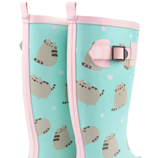 Pusheen Dam/Dam Trädgårdsstövlar 4 UK Mintgrön/Rosa Mint Green/Pink 4 UK